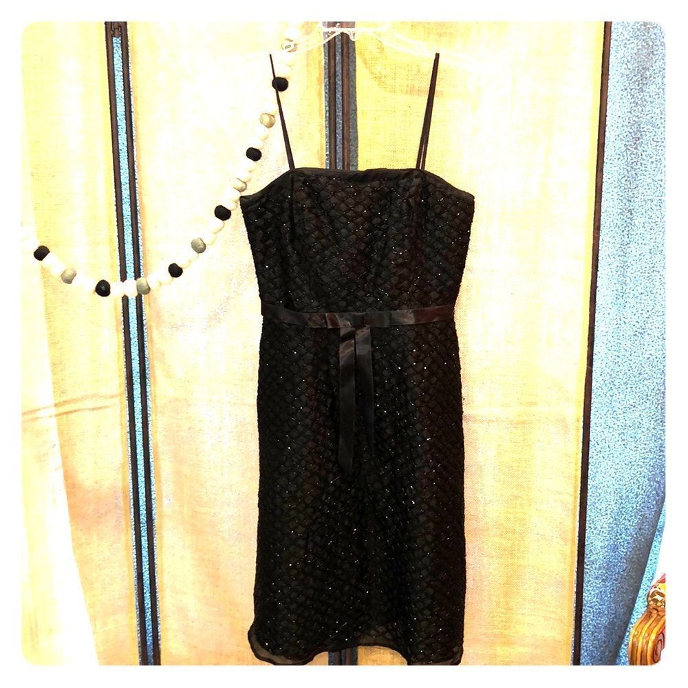 Ruth Anthropologie Beaded Evening Dress Size 6